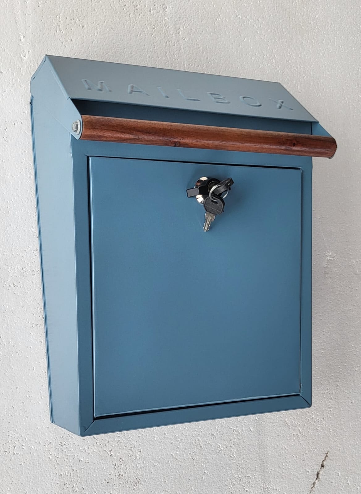 Mailbox Smoke Gray With Lock