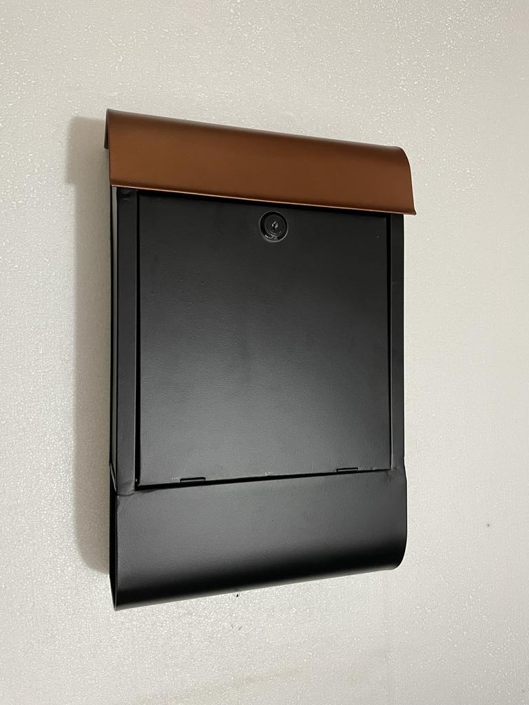 Mailbox With Lock & Newspaper Compartment